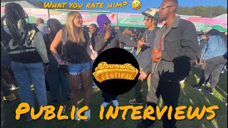 Dreamville Festival Funny Public Interviews With Surprise Ratings | 4one Loft