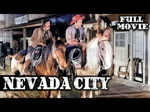 NEVADA CITY | Roy Rogers | Full Western Movie | English | Wild West | Free Movie