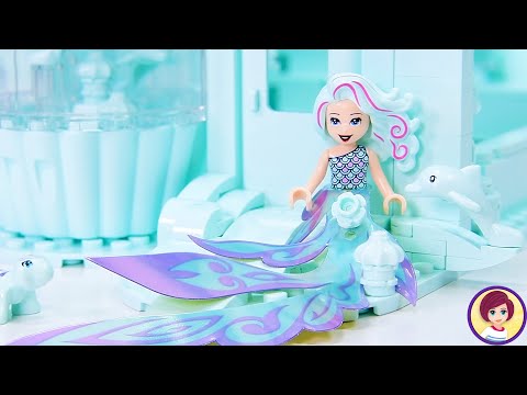 Too much light aqua (or is it mint?) - A build challenge using only aqua Lego bricks