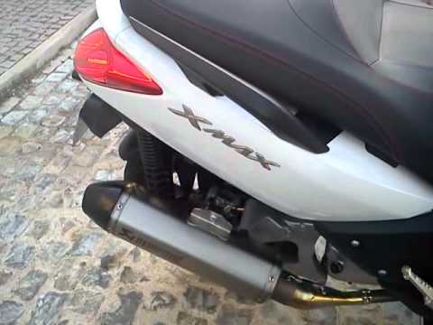 Yamaha x-max 125 Akrapovic w. BMC air filter
