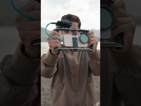 The SANDMARC Film Rig allows you to customize your iPhone video setup 🎥 #filmmaking