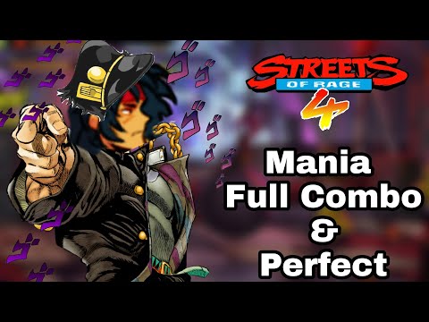 Streets of Rage 4 | Stage 10 - Mania | Shiva | Full Combo + Perfect | V7 DLC (132k)