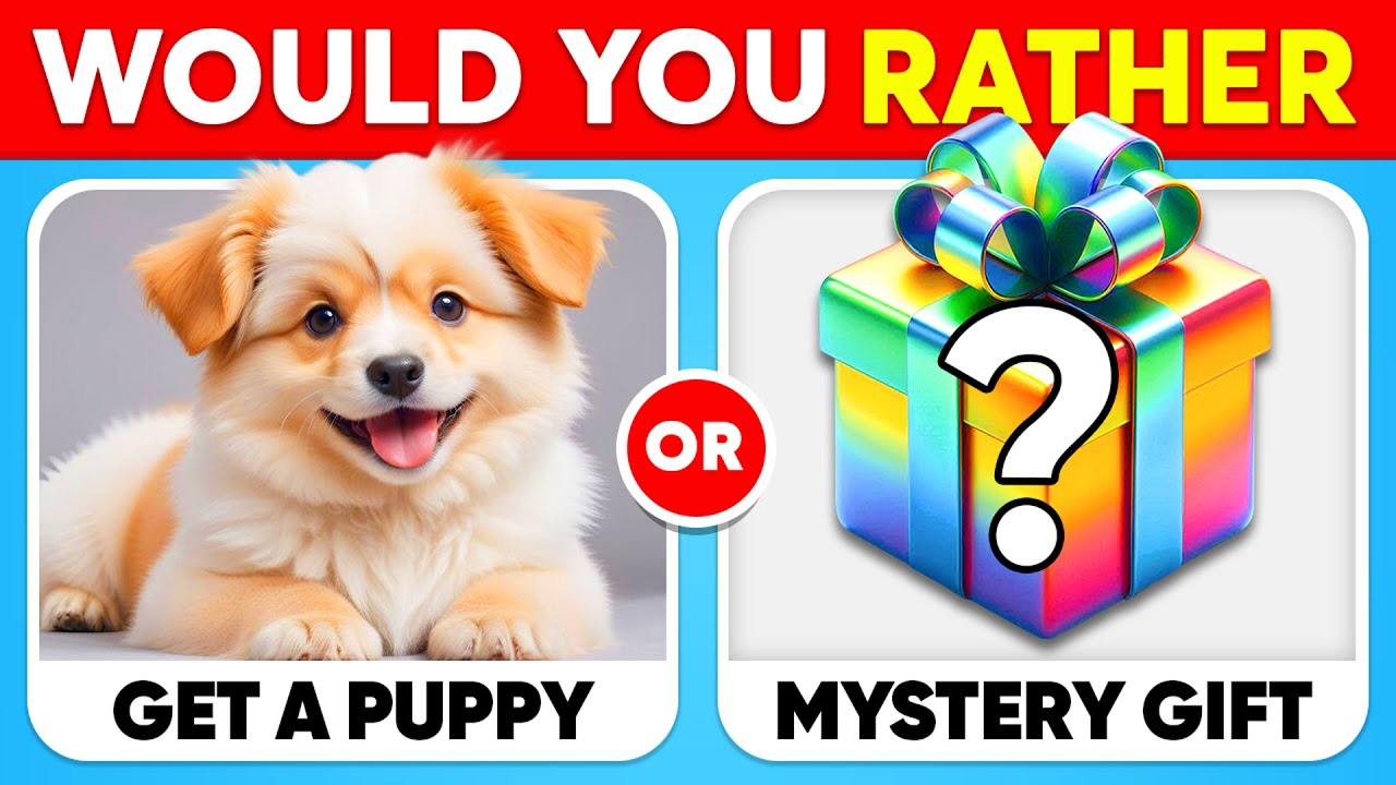 Would You Rather...? 🎁 MYSTERY Gift Edition | Tom Quiz