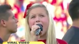 Worst National Anthem Ever? 11-Year-Old Harper Gruzins' 'Star Spangled Banner' Takes Heat
