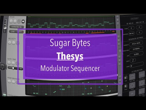 Sugar Bytes Thesys Midi Step Sequencer - Tutorial Part 3: Modulator Sequencer and macro controls