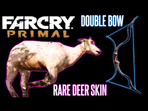 Far Cry Primal Double Bow & Rare Deer Skin Guide | Tutorial | Tips | Best Weapons | Jayma