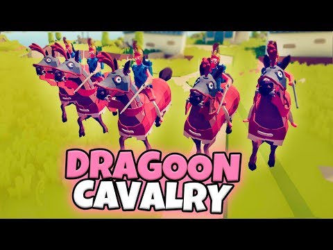DRAGOON CAVALRY VS EVERY FACTION | TABS MODDED GAMEPLAY