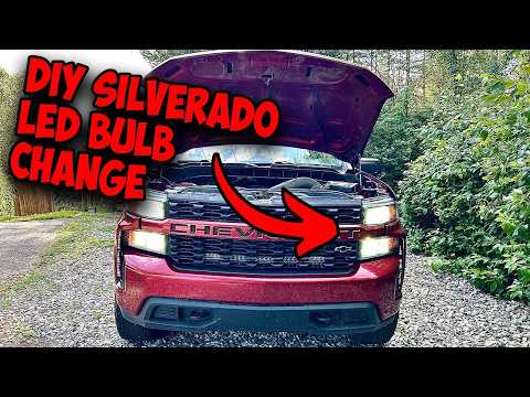 How to Install LED Headlights in Your 2019-2025 Chevy Silverado! | GTR Lighting Ultra 3.0