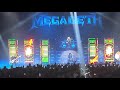 Megadeth opening...  Hangar 18, Live Phoenix AZ. August 29, 2021