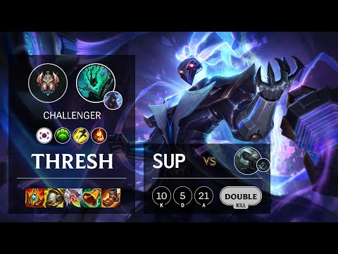 Thresh Support vs Senna - KR Challenger Patch 11.12