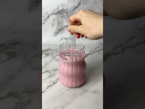 Recette Smoothie framboise citron