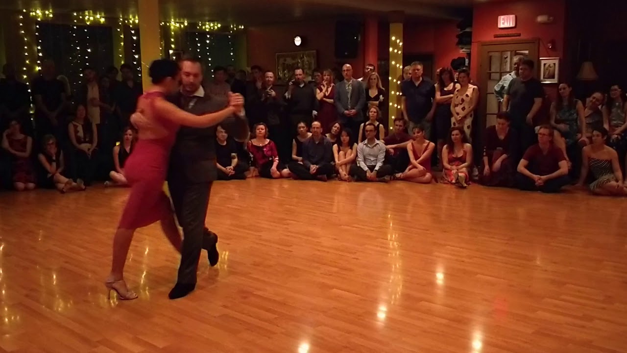 Jesica Arfenoni and Adam Cornett perform in Boston 1 of 3 Quien Sino Tu by Carlos Di Sarli