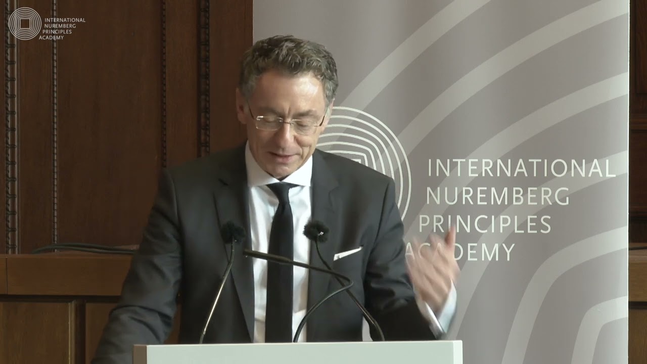 Nuremberg Forum 2024 - Closing Remarks by Prof. Dr Christoph Safferling
