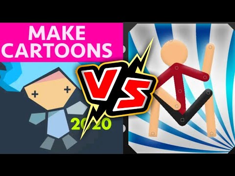 Sticknodes Vs Drawing Cartoons 2 (Short Animation)