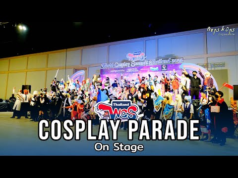 Cosplay Parade บนเวทีในงาน World Cosplay Summit Thailand 2022 รอบชิงชนะเลิศ