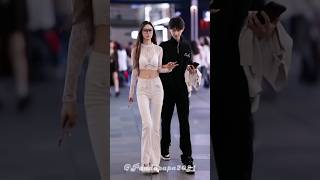 Chinese Street Fashion Couple Ootd Girls Fashion Style #shorts #douyin