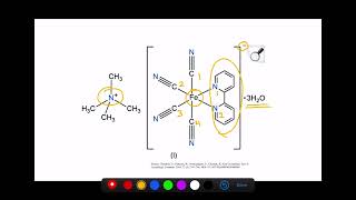IUPAC Name for [N(CH3)4][Fe(CN)4(bipy)]