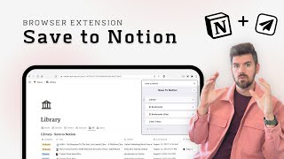 Save an article - Save to Notion Browser Extension