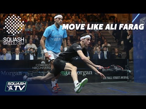 Squash Coaching - Move like Ali Farag