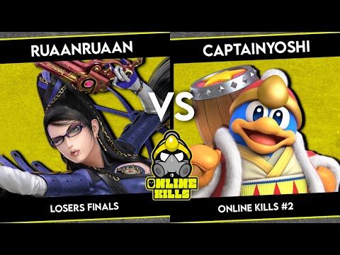 RuaanRuaan (Bayonetta) vs CaptainYoshi (King Dedede) - Online Kills #2 - Losers Final