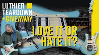 Video thumbnail for Love it or Hate it?! The Yamaha Flying Samurai | Luthier Teardown & Giveaway by Crimson Custom Guitars
