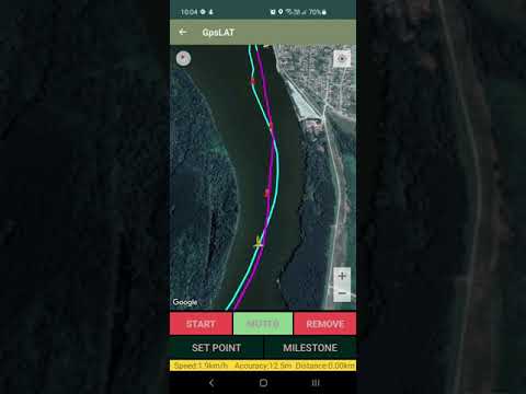 GpsLAT - GPS Tracking, River B