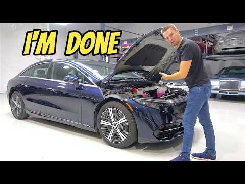 Selling my Mercedes EQS after after battery control unit failure and a mysterious coolant loss.