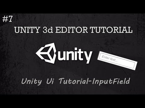Unity Ui Tutorial Input Field Content Handler