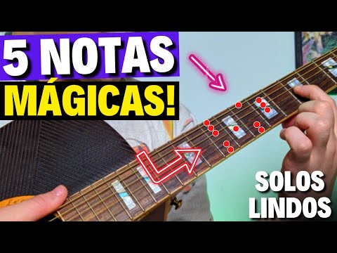 🎸Veja como SOLAR LINDAMENTE no violão SEM ERROS com apenas 5 notas - Aula de violão