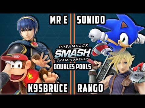 DHATL 17 Smash 4 - Mr. E & K9sbruce Vs. Sonido & Rango Doubles Pools - Smash Wii U