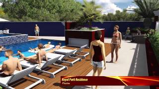 preview picture of video 'Royal Park Residence Itatiba - Piscina'