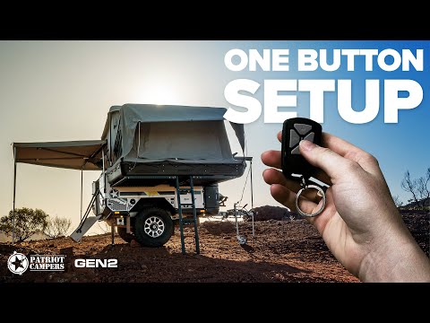 The Camper Trailer ANYONE Can Setup