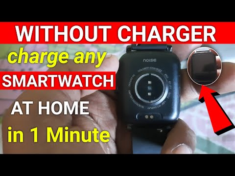 YouTube video about: How to charge smart watch without charger?
