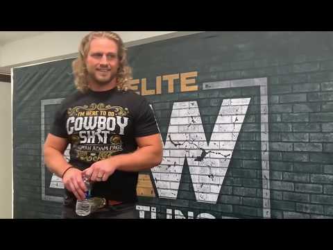 Hangman Adam Page Got Stinger, Talks WWE Kidnapping, More | Post AEW Full Gear Scrum