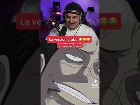 The famous scene from One Piece, Arabic version 😭😭😭