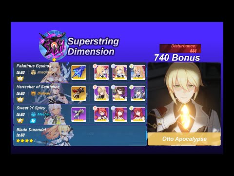 [HI3 SEA] [EX Abyss] Nirvana Otto Apocalypse 444D (21740) - PE HoS SnS