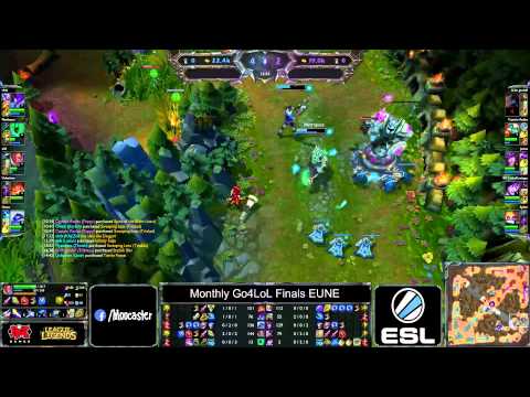 Go4LoL EUNE Monthly Finals October 2014 - Epic Avalance vs Gunwa