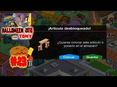 Los Simpson Springfield "Halloween'18: Cap. 23 - La Puerta de piedras" por Tony
