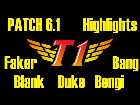 SKT T1 TEAM - Highlights | Faker, Blank, Bang, Duke, Bengi | Challenger Korean | PATCH 6.1.