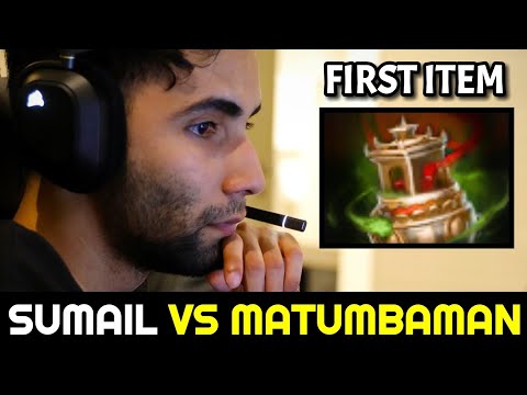 SUMAIL QOJQVA PUPPEY vs MATUMBAMAN — First Item Spirit Vessel Void Spirit Dota 2