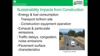 Sustainable Pavement Construction