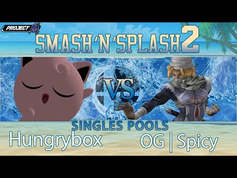 Liquid'Hungrybox (Puff) vs. OG | Spicy (Zelda/Sheik, Ivysaur) - Smash'N'Splash 2 Singles Wave 3