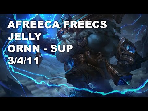 Afreeca Freecs Jelly Sup Ornn vs Pyke - KR Master Patch 10.9