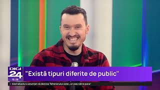 Scena deschisă cu Serghei: ”M-a șocat să-mi aud vocea la microfon”