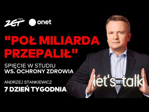 A clash broke out in the Radio ZET studio over the healthcare crisis. "Half a billion was wasted."