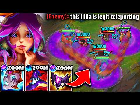 I don't think Lillia is balanced right now... (FLY AROUND THE MAP)