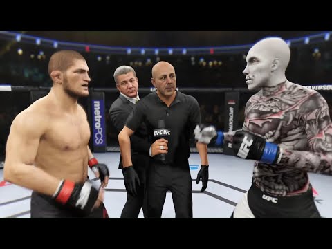 Khabib vs. Wendigo - EA Sports UFC 2 - Champion Fight