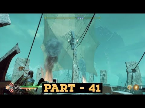 GOD OF WAR Walkthrough Gameplay Part 41 - The Flying Ship (Escape from Helheim) | (GOD OF WAR - 4)