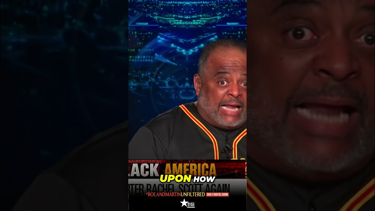 Corrupt Oval Office Thug Rapes and Pillages America, Roland Martin Slams #shorts