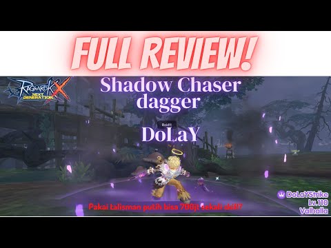 Review + Guide Shadow Chaser Dagger! 700m 1 skill is real! RoX